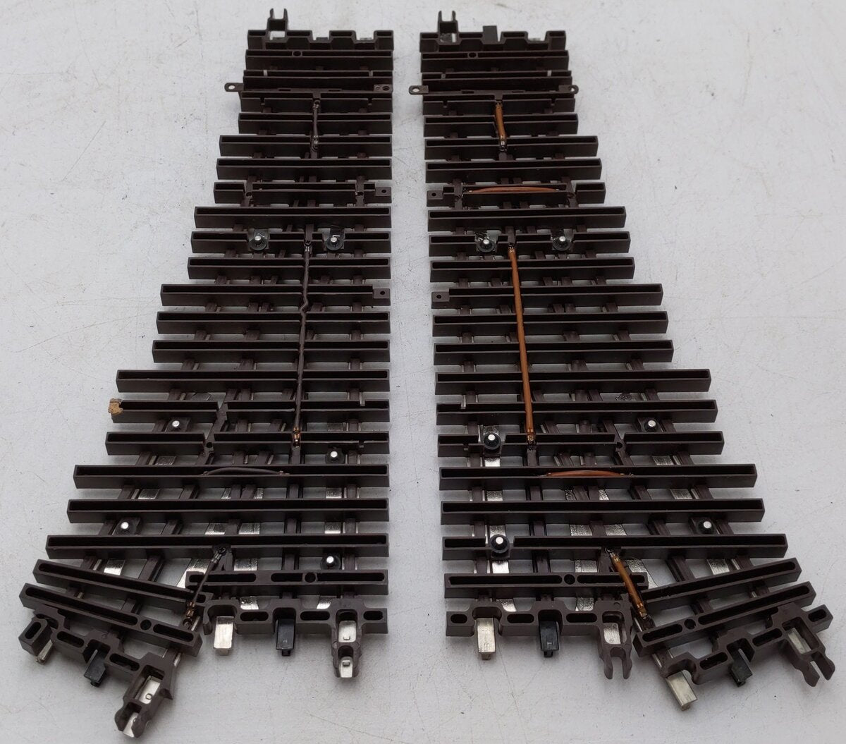 Atlas O Gauge Assorted Left and Right Switch Turnout Track Sections [2] VG
