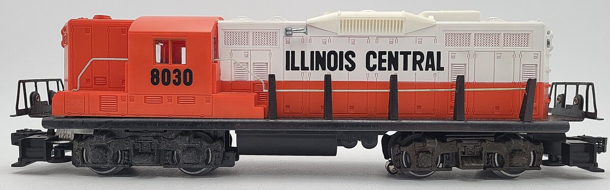 Lionel 6-8030 O Gauge Illinois Central GP-9 Diesel Locomotive #8030 EX