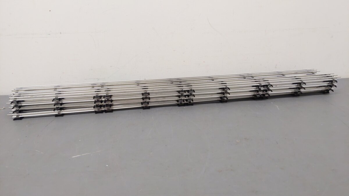 Lionel 6-65523 O Gauge 40" Straight Track Sections (8) EX