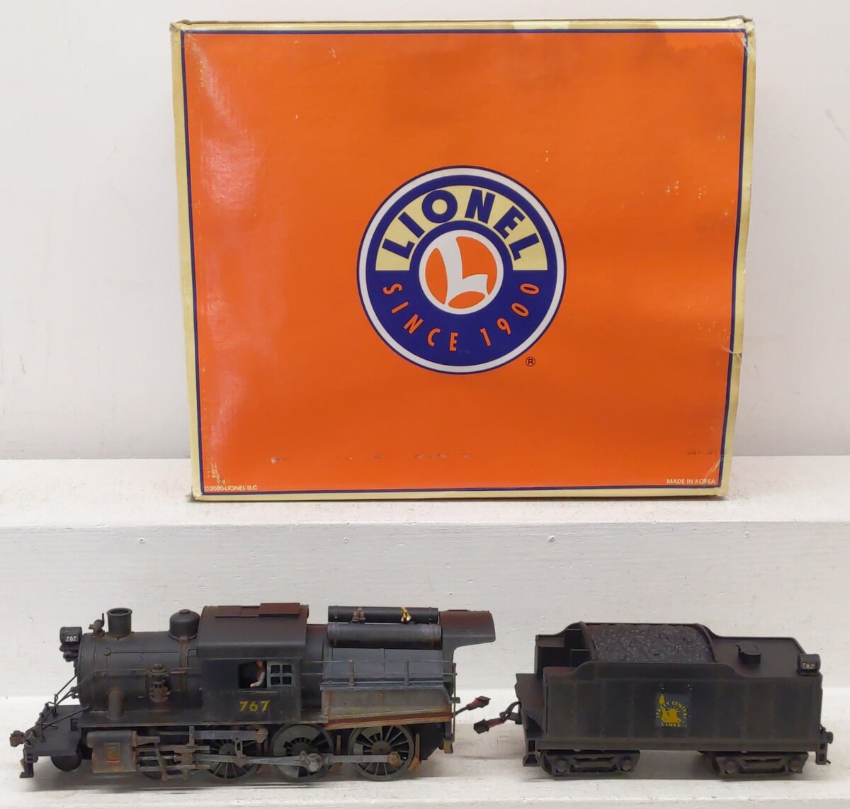 Lionel 6-18099 O Gauge Jersey Central Camelback 4-6-0 Steam Locomotive - Custom/Box
