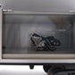 MTH 30-74293 O Gauge Harley-Davidson 40' Window Box Car with 2 2001 Road King VG/Box