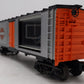 MTH 30-74293 O Gauge Harley-Davidson 40' Window Box Car with 2 2001 Road King VG/Box