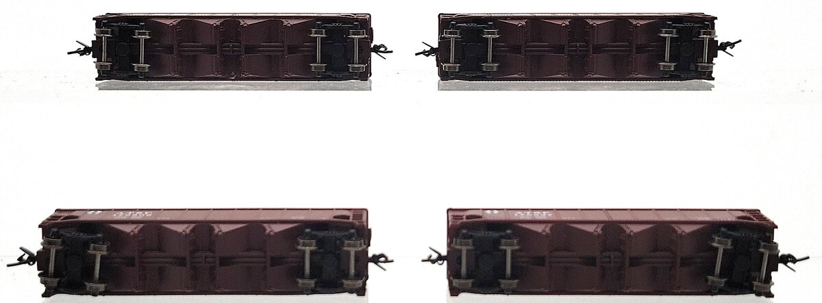 Broadway Limited 7433 N ATSF Fantasy ARA 70-Ton Quad Hopper Pack (Pack of 4) LN/Box