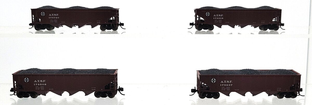 Broadway Limited 7433 N ATSF Fantasy ARA 70-Ton Quad Hopper Pack (Pack of 4) LN/Box
