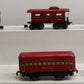 Marx Vintage O Tinplate Pullman Cars & Caboose: 558, 556 [6] VG