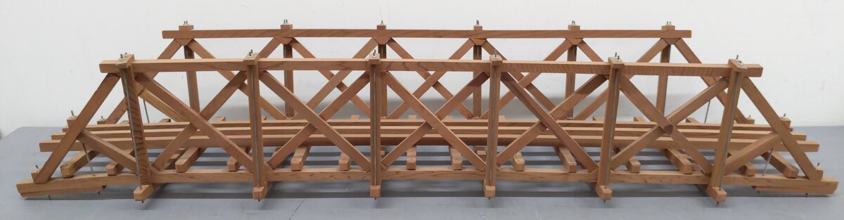Standard Gauge 38 1/2'' Wooden Custom Bridge EX