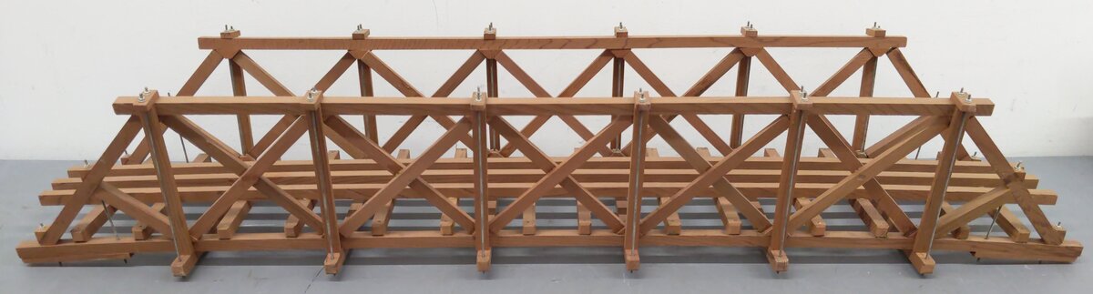 Standard Gauge 38 1/2'' Wooden Custom Bridge EX