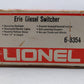 Lionel 6-8354 O Gauge Erie NW-2 Diesel Locomotive Switcher #8354 VG/Box