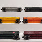 Lionel O Assorted Freight Cars 5719, 5734, 5720, 5732, 5713, 5715[6] EX/Box