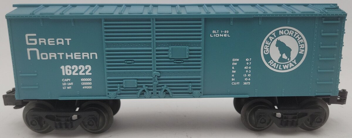 Lionel 6-16222 O Gauge Great Northern Boxcar #16222 VG/Box