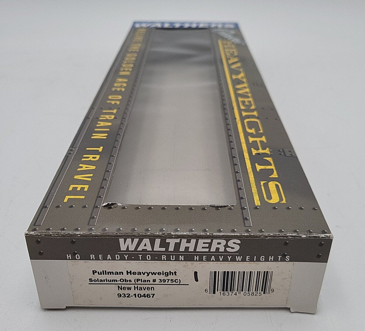 Walthers 932-10467 HO Scale New Haven Pullman Heavyweight Solarium-Observation EX/Box