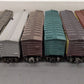 Lionel O Assorted Freight Cars 5701, 5735, 5707, 5700, 5708, 5706 [6] EX/Box