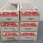 Lionel O Assorted Freight Cars 5701, 5735, 5707, 5700, 5708, 5706 [6] EX/Box