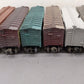 Lionel O Assorted Freight Cars 5701, 5735, 5707, 5700, 5708, 5706 [6] EX/Box