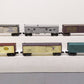 Lionel O Assorted Freight Cars 5701, 5735, 5707, 5700, 5708, 5706 [6] EX/Box