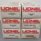 Lionel O Assorted Freight Cars 5701, 5735, 5707, 5700, 5708, 5706 [6] EX/Box