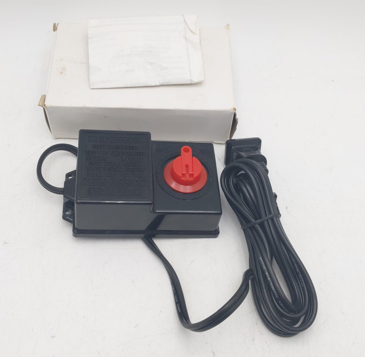 Mantua Hobby 850 HO/N Scale 120VAC 50/60HZ Transformer EX/Box