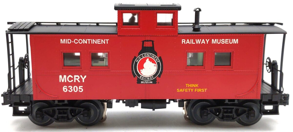 Weaver 6305 O Gauge Mid-Continent Railway Caboose LN/Box