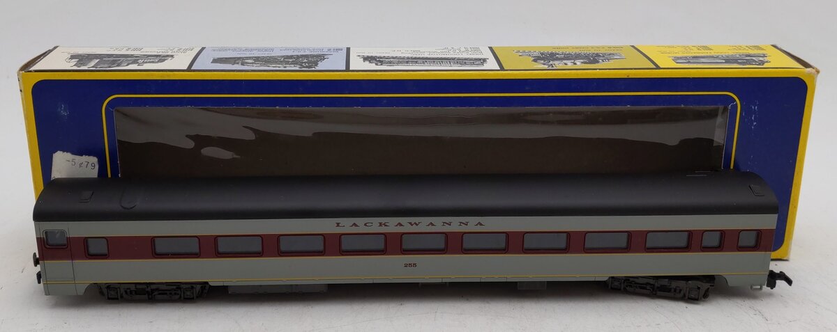 AHM 6404-L HO Lackawanna Coach Car #255 EX/Box