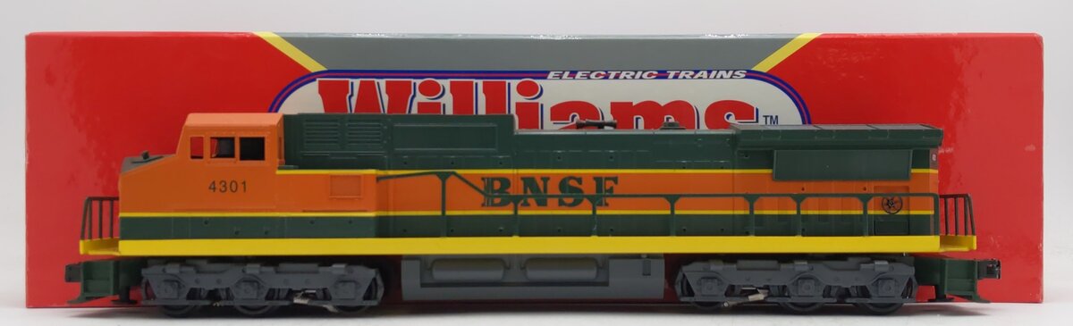 Williams DA9-01 O Gauge BNSF Dash 9 Powered Diesel Locomotive #4301 EX/Box