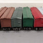 Lionel O Assorted Freight Cars 5739, 5704, 5710, 5711, 5709, 5702 [6] EX/Box