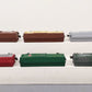 Lionel O Assorted Freight Cars 5739, 5704, 5710, 5711, 5709, 5702 [6] EX/Box