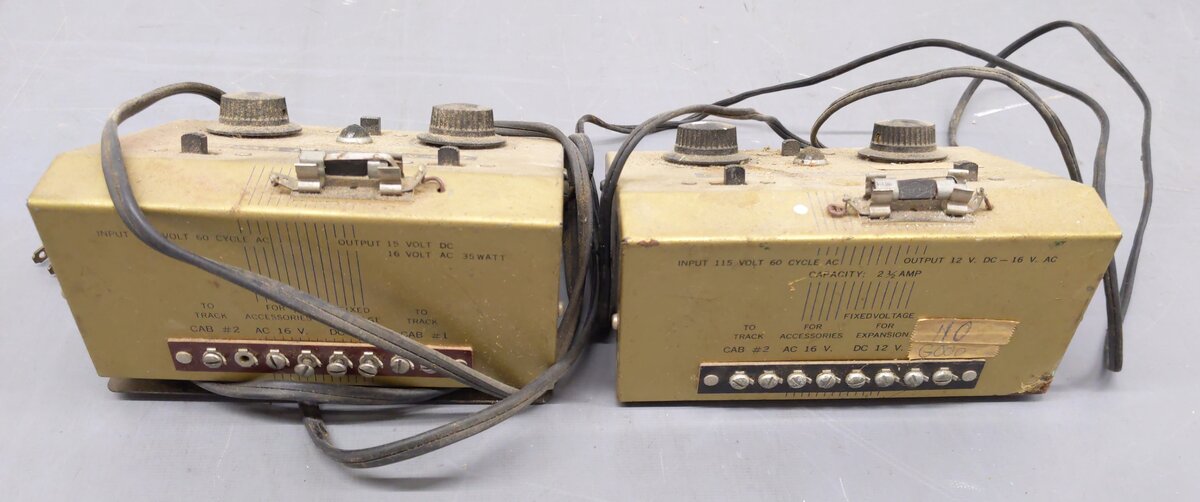 Silvine HO Scale Vintage Mark III Twin Transformer (Box of 2) VG