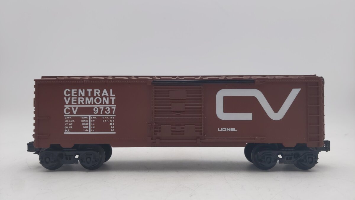 Lionel 6-9737 O Gauge Central Vermont Boxcar EX