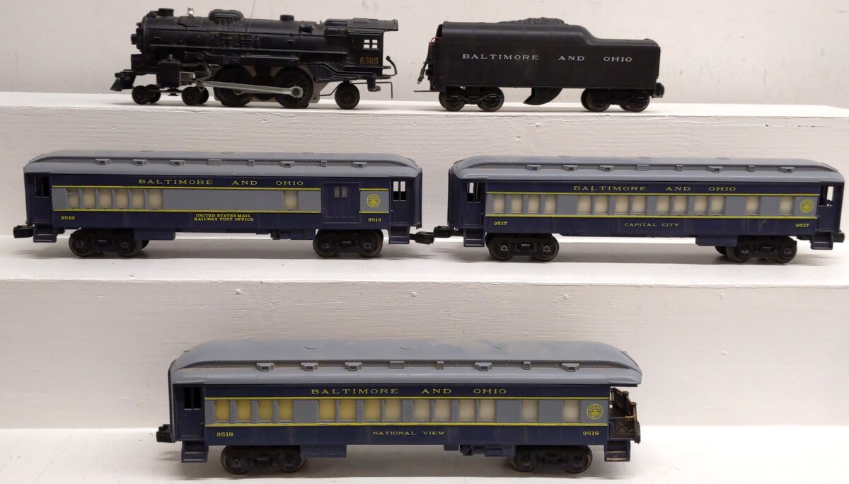 Lionel 6-1587 O Gauge Capitol Limited Set VG/Box
