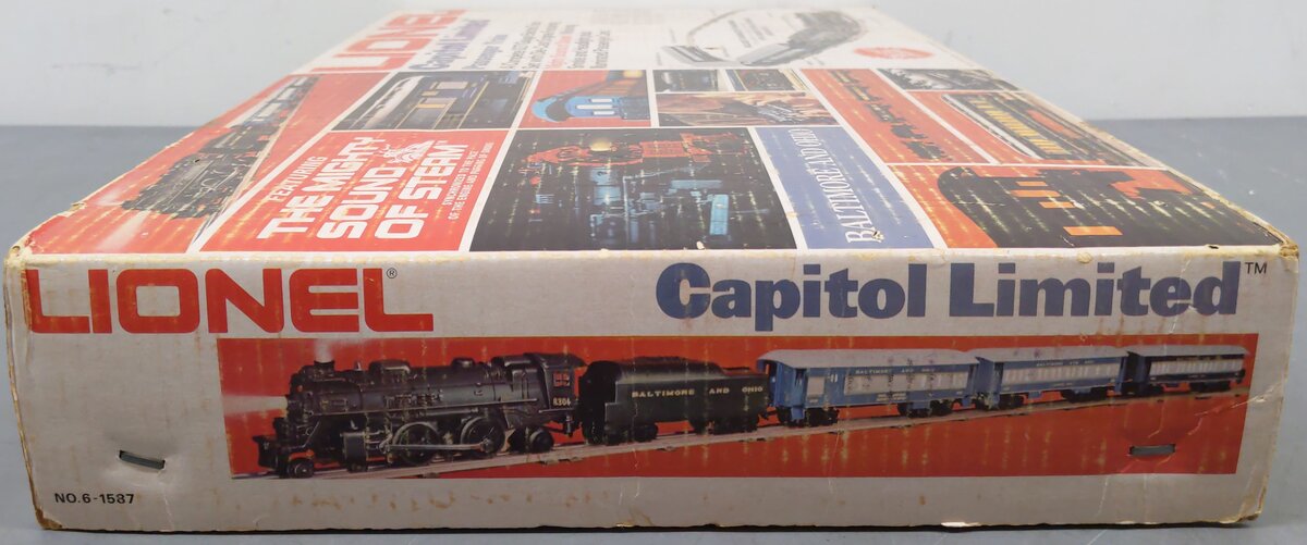 Lionel 6-1587 O Gauge Capitol Limited Set VG/Box