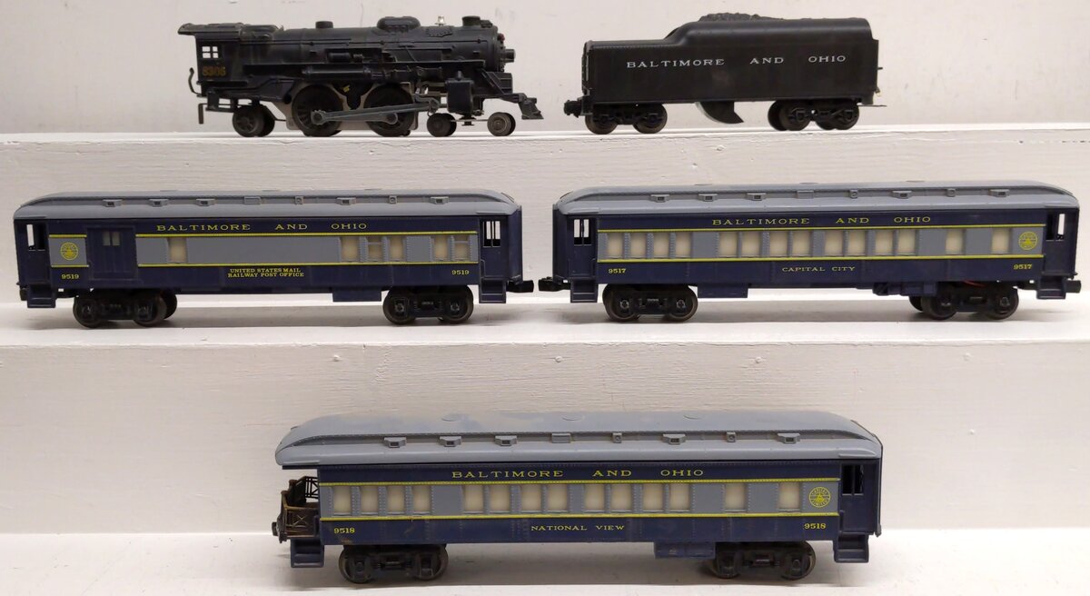 Lionel 6-1587 O Gauge Capitol Limited Set VG/Box