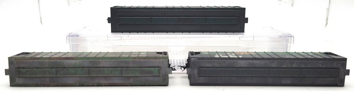 Micro-Trains 98305064 N BNSF/ex-BN Weathered Hopper w/Jewel Case (Set of 3) LN/Box