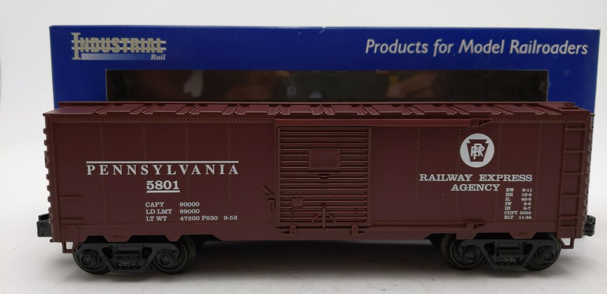 Industrial Rail IDM1002 Pennsylvania Boxcar LN/Box