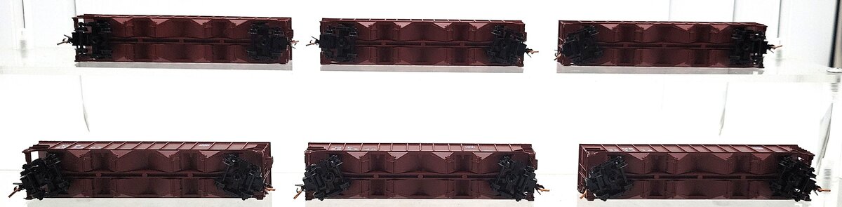 Trainworx N Assorted Hoppers: 582207, 582940, 589334, 588010, 588091, 588154 [6] LN/Box