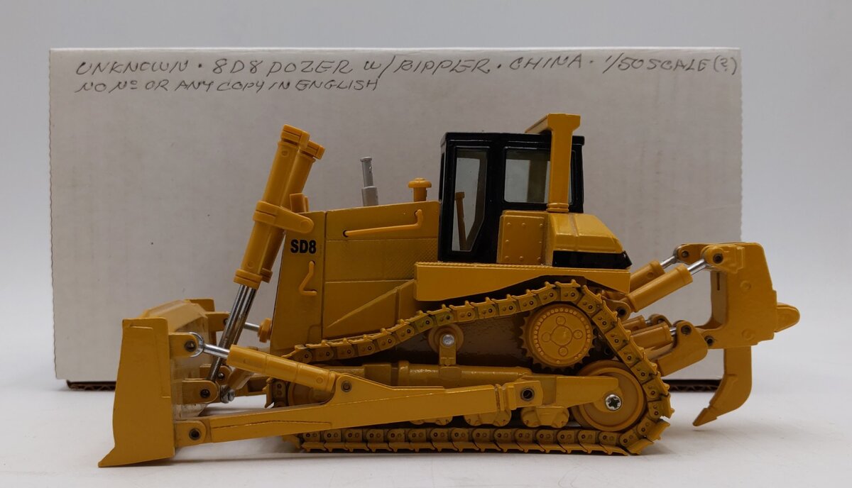 Unknown Manufacturer 1:34 Scale Chinese SD8 Dozer With Ripper VG