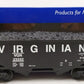 Industrial Rail 4001 O Gauge Virginian O27 Hopper Car w/ Coal Load #23332 LN/Box