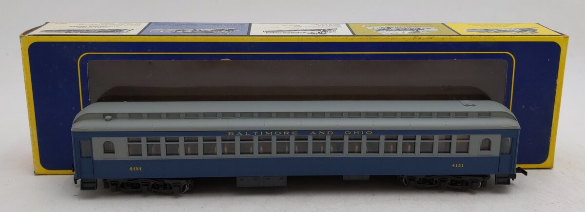 AHM 6314 HO Scale Baltimore & Ohio Coach Car #4151 LN/Box