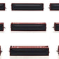 Trainworx N Assorted Missouri Pacific Hoppers [9] LN/Box