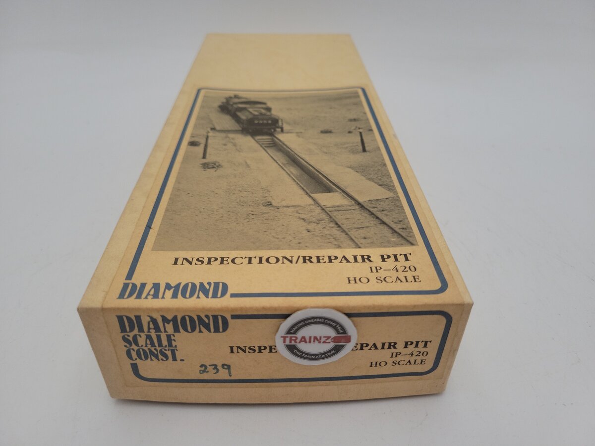 Diamond Scale IP-420 HO Scale Inspection / Repair Pit LN/Box
