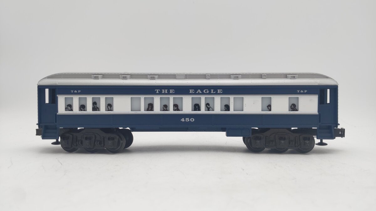 Lionel 6-15164 O Gauge Texas & Pacific "The Eagle" Passenger Car #450 EX