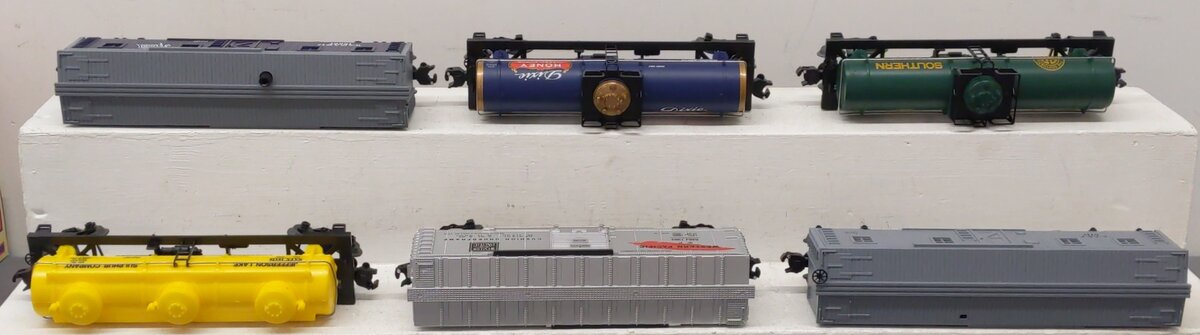 Lionel O Assorted Freight Cars 19657, 29610, 87956, 16126, 6464, 5717 [6] EX/Box