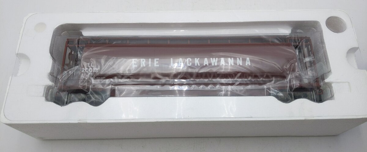 Atlas 6303-2 O Erie Lackawanna ACF 3-Bay Cylindrical Hopper Car #20013 (3 Rail) NIB