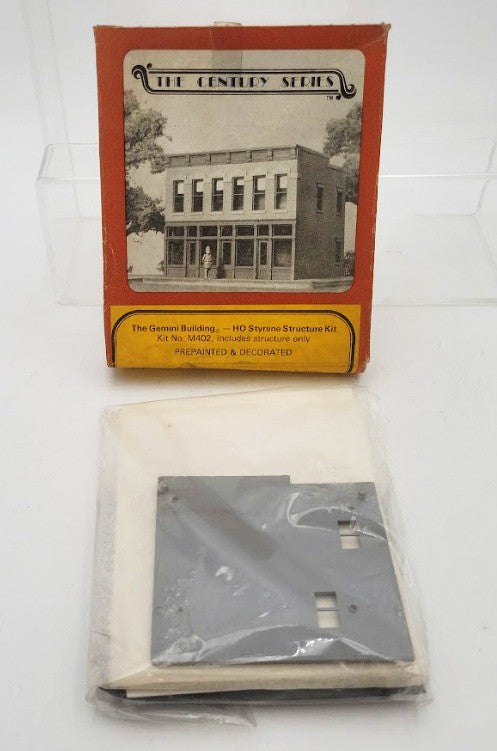 Magnuson Models M402 HO Scale The Gemini Building Styrene Structure Kit EX/Box