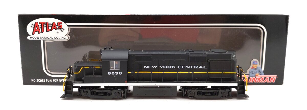 Atlas 8386 HO New York Central RS-32 Diesel Locomotive #8036 EX/Box