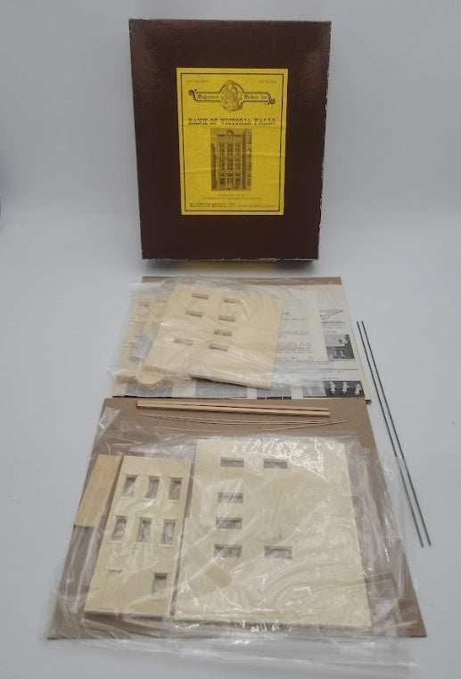 Magnuson Models M507 HO Scale Bank of Victoria Falls Building Kit LN/Box