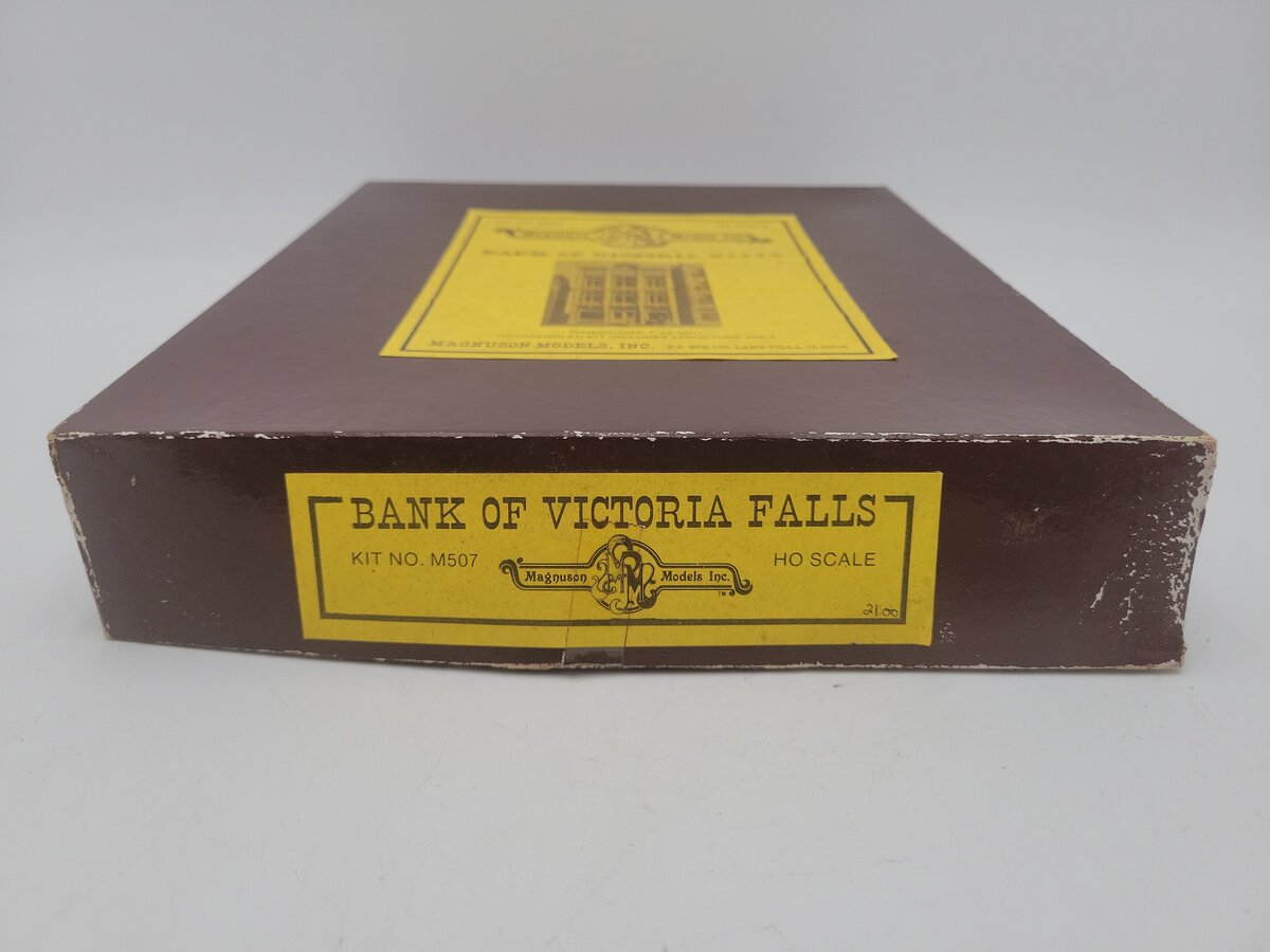 Magnuson Models M507 HO Scale Bank of Victoria Falls Building Kit LN/Box