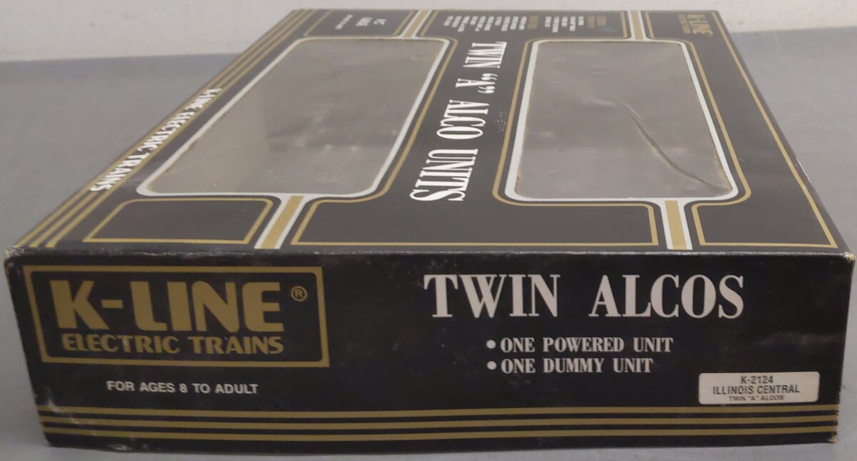 K-Line K-2124 O IC Alco AA Diesel Locomotive Set #21214/2125 LN/Box
