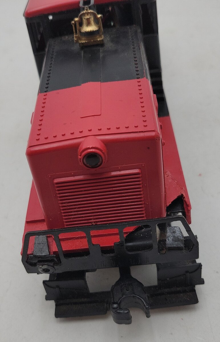 Lionel 625 Vintage O Lehigh Valley Red & Black 44 Ton Diesel Switcher VG