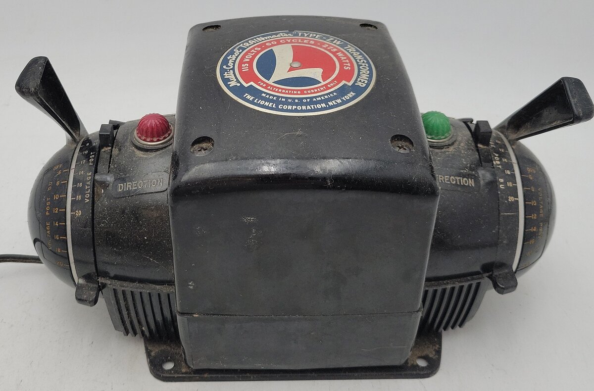 Lionel ZW O Gauge Vintage Trainmaster 275 Watt Transformer with Whistle VG