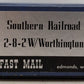PFM HO Scale BRASS Southern RR Ms-4 2-8-2 w/Worthington FWH EX/Box